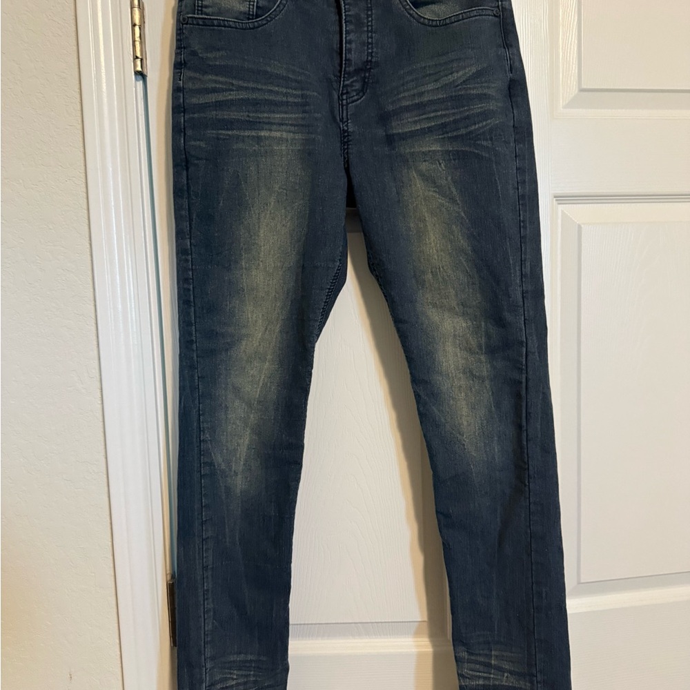 Vintage Genes Black Slim Fit Jeans